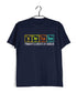 Nerd Physics PRIMARY ELEMENTS OF HUMOUR Custom Printed Graphic Design T-Shirt for Men